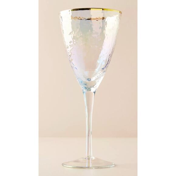 Zaza Lustered Wine Iridescent Glasses, Set of 3 - Picture 1 of 2